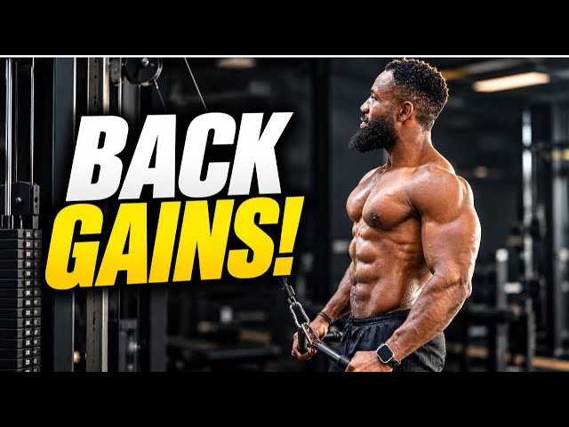 YOUR BACK NEEDS THIS! 🔥 | Complete Cable Back Workout for Muscle Growth