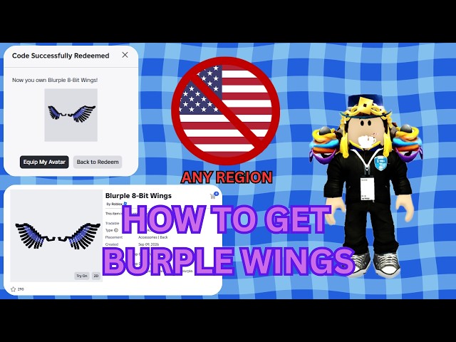 HOW TO GET Blurple 8-Bit Wings! (THE HUNT ROBLOX 20 - Discord Quest) *IN ANY REGION*