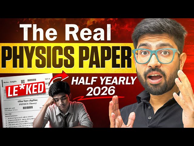 I Predicted the real Physics Paper 2027 🤯 Class 12