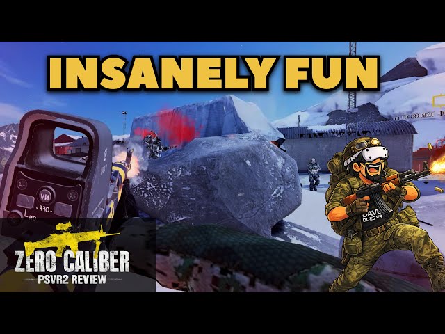 Zero Caliber VR PSVR2 Review – The Most FUN Military Shooter in VR?!