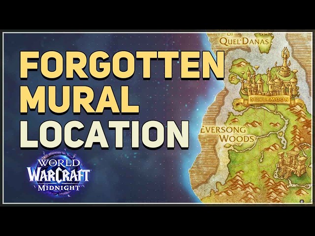 Forgotten Mural Location WoW