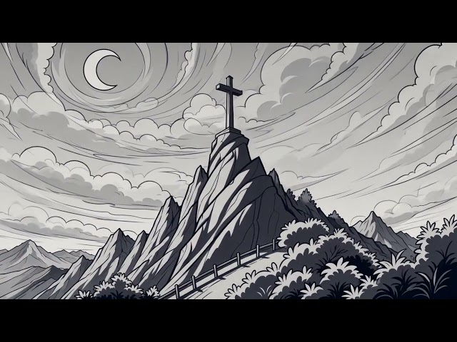 Peak Cross Cloud Drift Loop 4K No Copyright