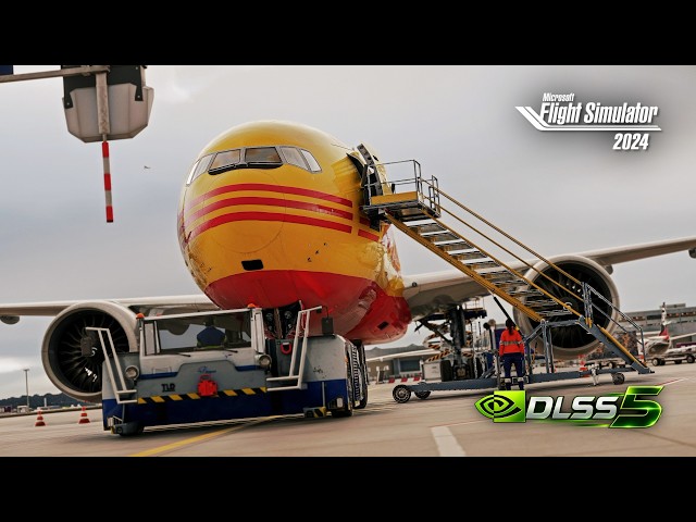 DLSS 5 in MSFS 2024: FIRST FLIGHT #msfs2024