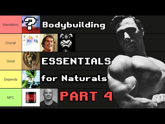 Natty Bodybuilding Tier List — The Guide to Fundamentals Pt. 4