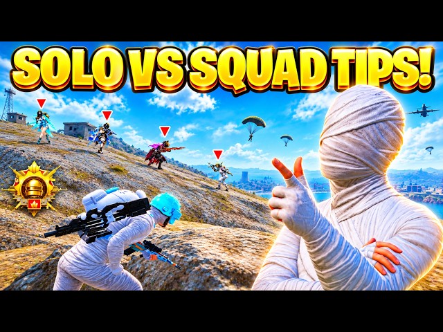7 Solo vs Squad Tricks That Actually WORK in PUBG Mobile! GG Bro Tips & Tricks