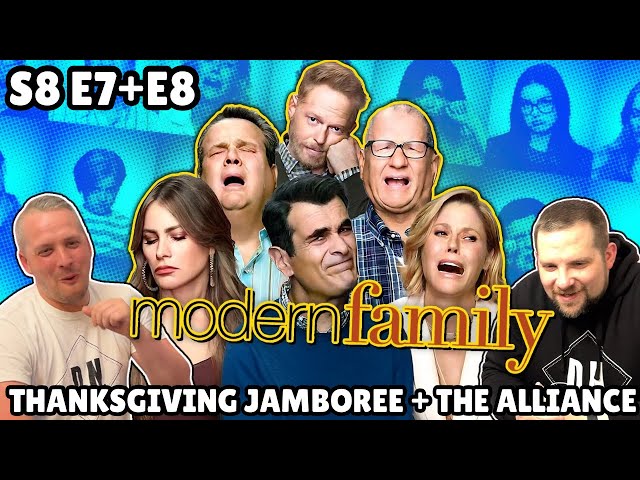 British Guys HILARIOUS Modern Family Reaction | Season 8 Episodes 7 + 8