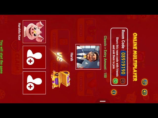 Ludo King in 2 Players || Ludo Game in 2 Players | Ludo King Online Multiplayer Match 😱🔥