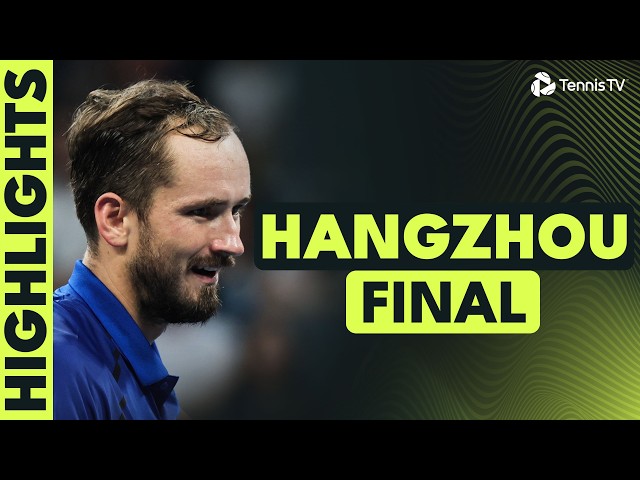 Medvedev vs Rublev For The Title 🏆 | Hangzhou 2026 Highlights