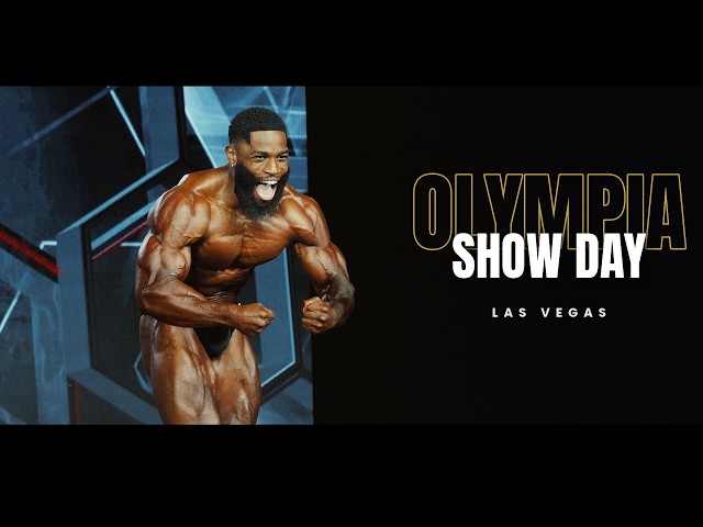 NATURAL BODYBUILDER STEPS ON THE OLYMPIA STAGE