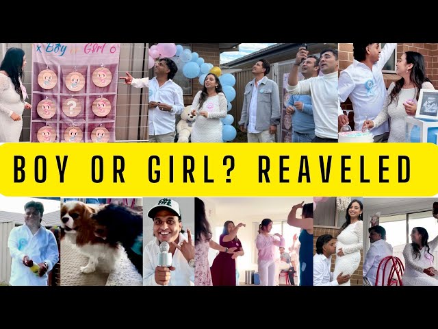 OUR BABY GENDER REVEAL! 🍼 | Life in Australia as a Nepali Couple