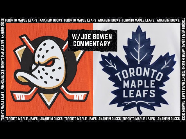 Highlights with Fights and Scrums | Ducks vs. Maple Leafs – Mar 30, 2026 (w/Joe Bowen)