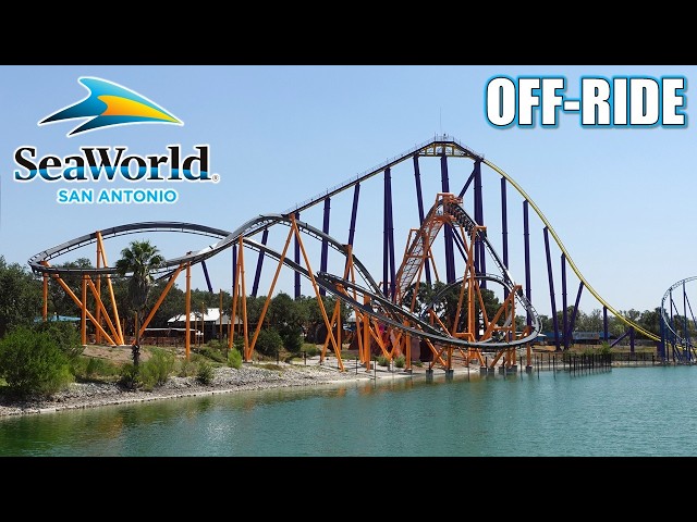 SeaWorld San Antonio Off-Ride Footage (60FPS, 2020-2026) | Non-Copyright