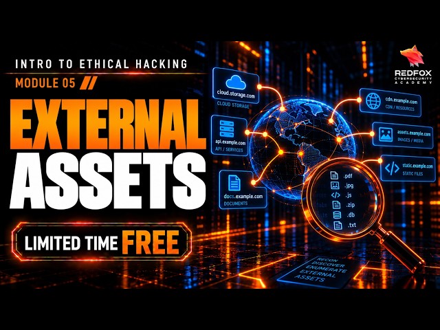 External Assets Explained | Intro to Ethical Hacking