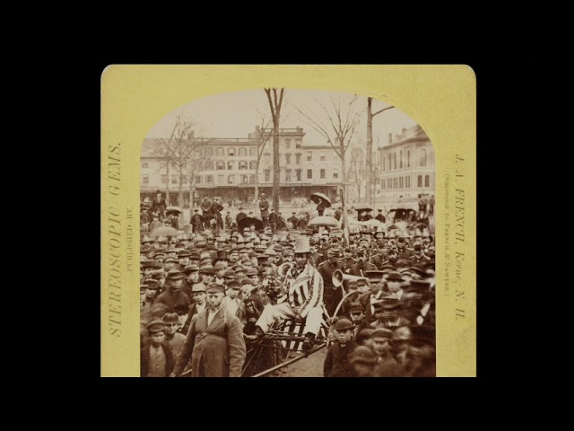 Paying the Election Bet, Nov. 14 1872 (silent, still image)