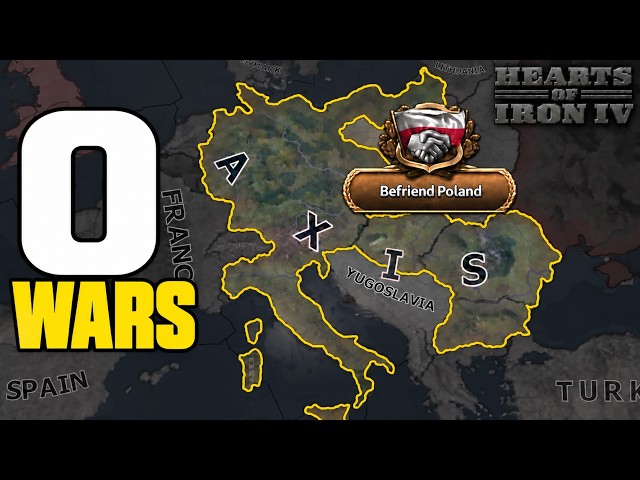 Can Germany Conquer Europe Without War in HOI4?