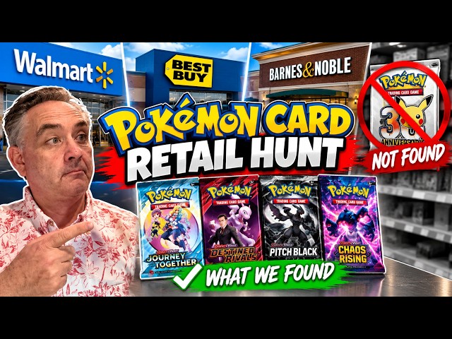 Hunting For Pokemon Cards - Any 30th?