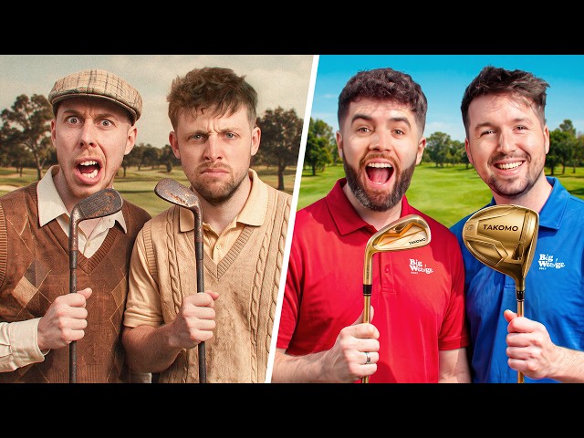 BIG WEDGE OLD VS NEW GOLF CLUBS CHALLENGE!