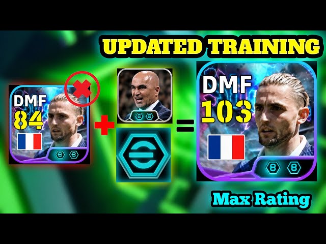 BEST TRAINING GUIDE FOR ADRIEN RABIOT AND BOOSTER IN EFOOTBALL MOBILE 2027 🛑🔥