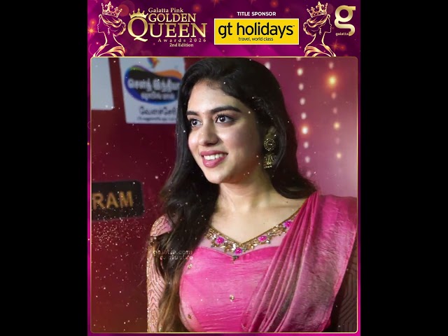 Galatta Pink Golden Queens 2026-ல் Ramya Ranganathan 👑💖