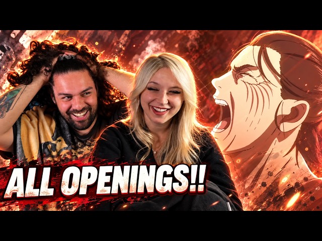 IS THIS REALLY THE BEST ANIME?? | Reacting to ALL Attack on Titan Openings for the FIRST TIME!