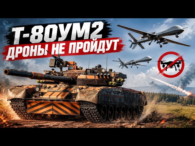 Т-80УМ2 ЛОВУШКА ДРОНОВОДА в War Thunder