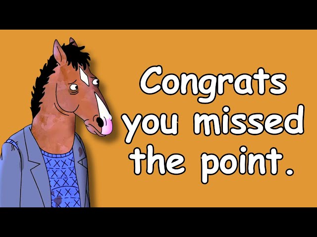Morality and BoJack Horseman