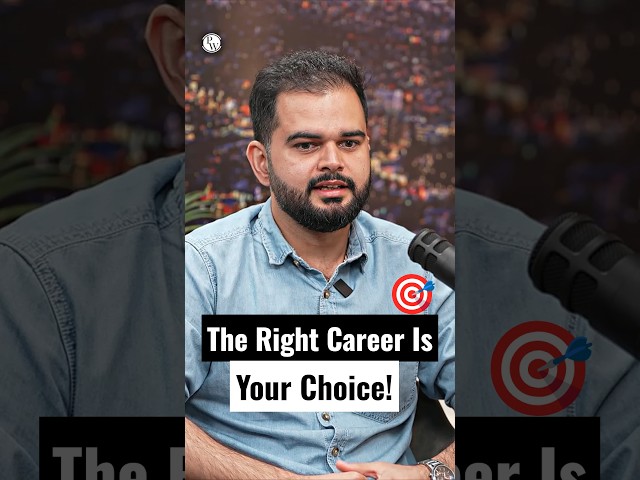 Government Job Milna Sab Kuch Nahi, Apni Choice Bhi Zaroori Hai! ❤️ #PW #Shorts