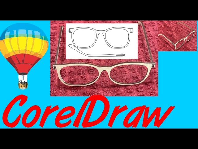 Corel Draw Tips & Tricks Draw wood EYE Glasses and I'll share the file