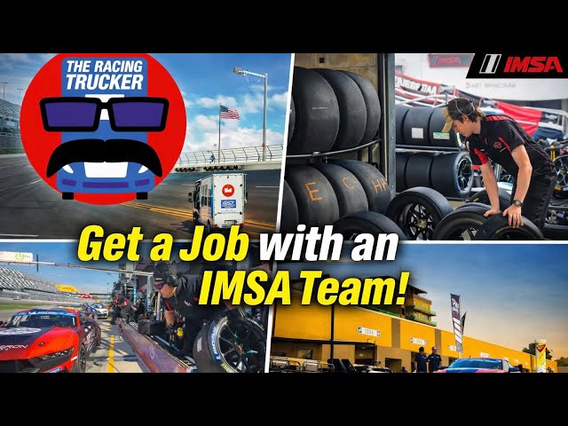 How to get a job on a pro racing team!