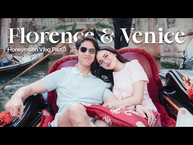 Florence & Venice | ElSyifa Honeymoon Vlog - Part 3 🇮🇹🤍