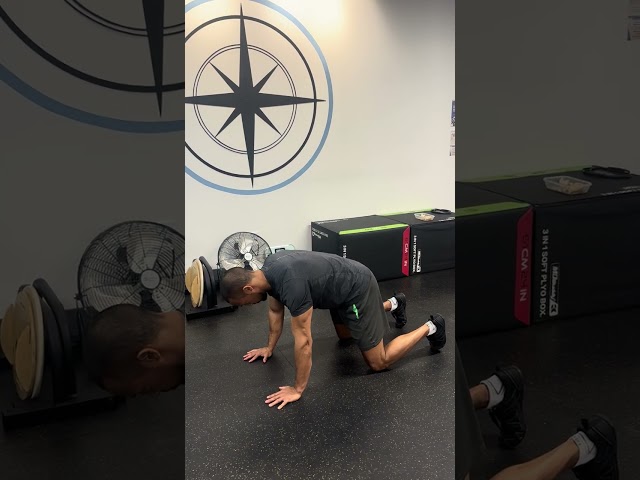 Activation: Scapular Push-Up (Beginner – Fix Shoulder Positioning)