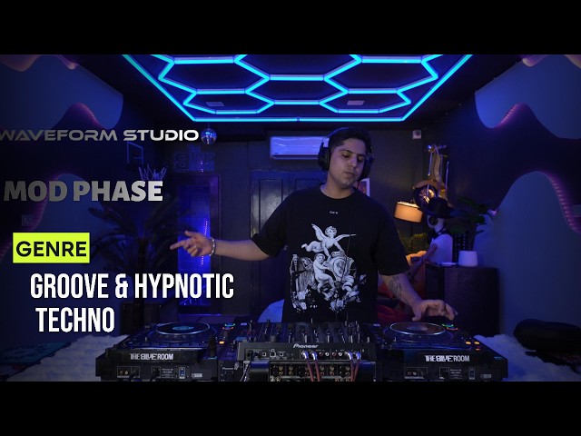 MOD PHASE | Groove & Hypnotic Techno | Live DJ Set at The Blue Room Studio Bangkok