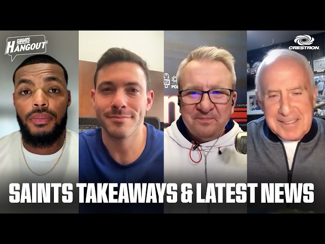 Saints Takeaways and Latest News | Giants Hangout | New York Giants