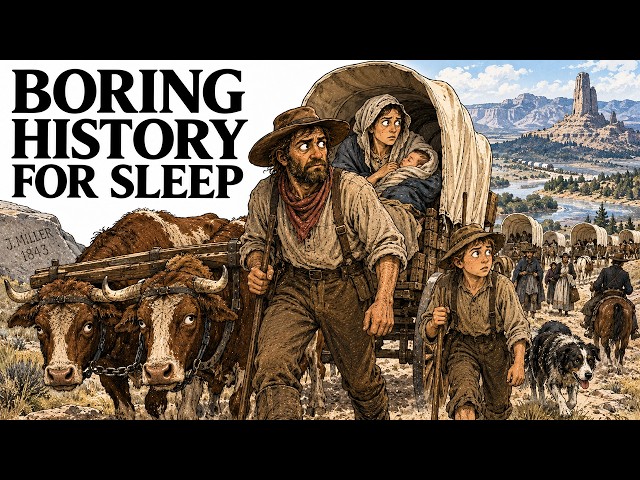 What It Was Really Like to Travel the Oregon Trail | Boring History For Sleep