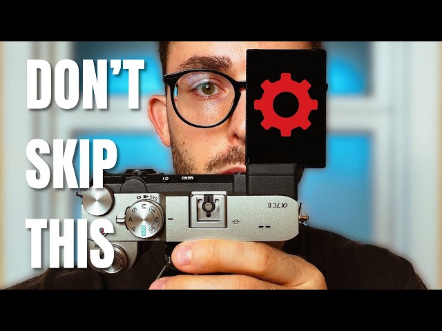 How to save settings on your Sony camera