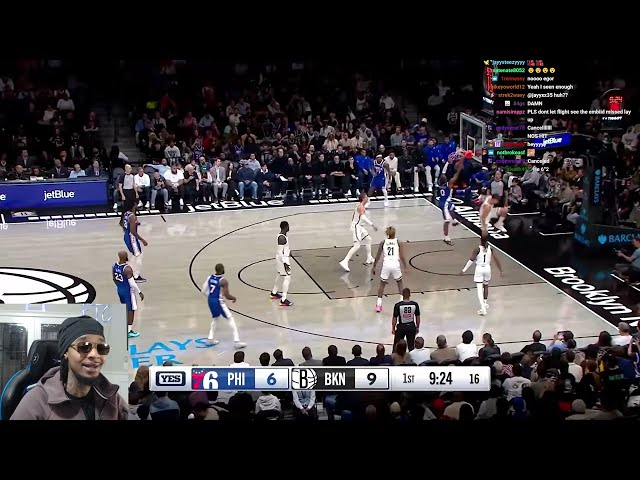 FlightReacts To 76ERS at NETS | NBA PRESEASON FULL GAME HIGHLIGHTS | October 8, 2026!