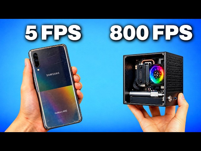 I Turned a Old Phone Into a Tiny Gaming PC!