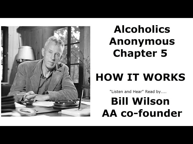 Listen to Bill Wilson read an excerpt of "How it works"