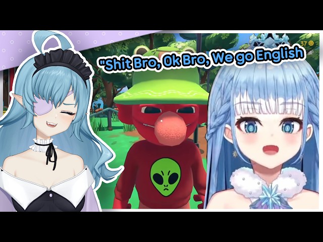VTuber reacts to "Kobo challenge Hololive ID to speak English only"