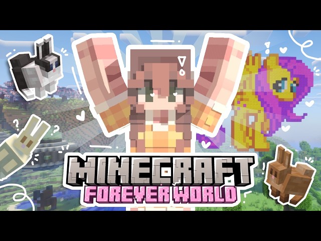 Building FLUTTER FIELDS in my FOREVER WORLD!! ⋆˚꩜｡ I Forever World Longplay