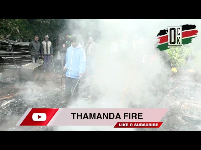 Woman with Mental Issues Burns* to d£ath in Thamanda House Fire, Kikuyu