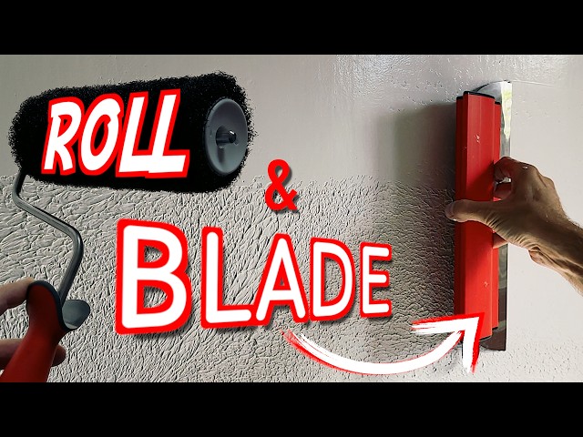 The Roll & Blade Skimming Method That Replaces Hawk & Trowel