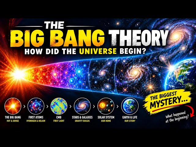 The Big Bang Theory Explained: How Did the Universe Begin? 🌌  #fyp #bigbangteory #sciencefacts 