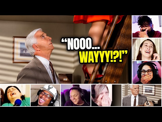 Reactors Reaction To The "NICE BEAVER" Scene On The Naked Gun (1988) Movie Reaction