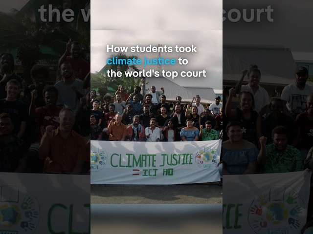 How students took climate justice to the world's top court | DW Documentary