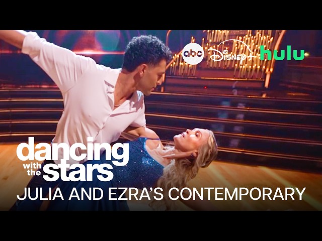 Julia Stiles and Ezra Sosa’s Dedication Night Contemporary | Dancing with the Stars