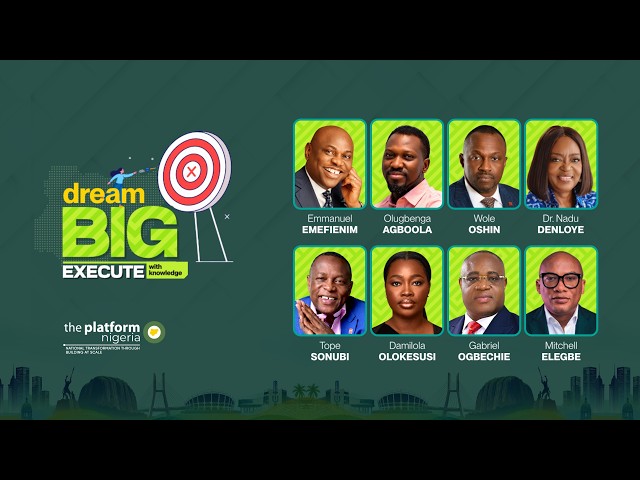 THE PLATFORM NIGERIA || DREAM BIG EXECUTE WITH KNOWLEDGE || 1ST OCTOBER 2026