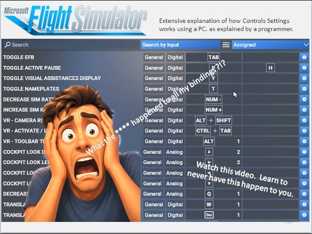 The "Complete Guide" to Control Settings in MSFS 2024