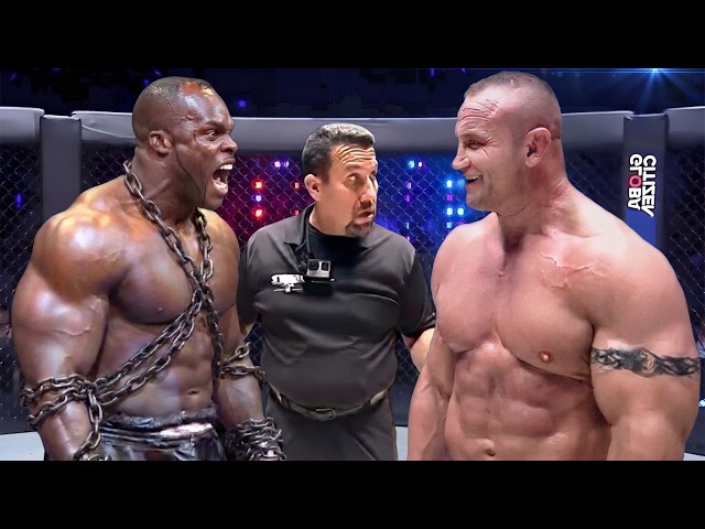 When the STRONGEST MAN Met UFC Fighters... The BEST Compilation!