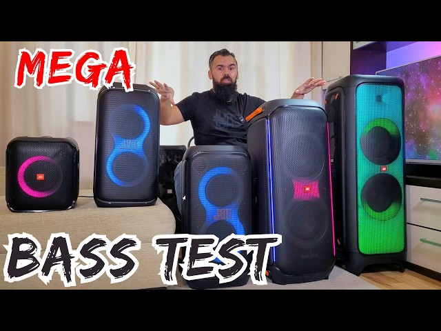 Mega BASS Test JBL Speakers 